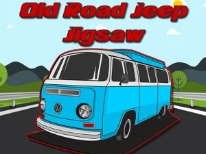 Old Road Jeep Jigsaw